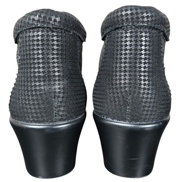 Alegria Ankle Boots US 8 EU 38 Elsa Leather Houndstooth Mini Cushioned Comfort - Picture 7 of 12